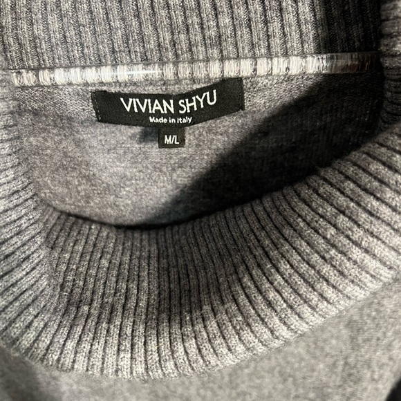 Vivian Shyu designer made in Italy Tunic oversize sweater size M/L - Picture 4 of 7